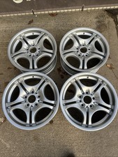 BMW E46 17” Staggered Alloy Wheels 2229135 2229180