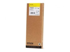 Genuine Epson T6064 Yellow Ink Cartridge C13T606400