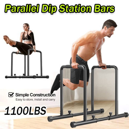 Dip station heavy duty - heavy, bar