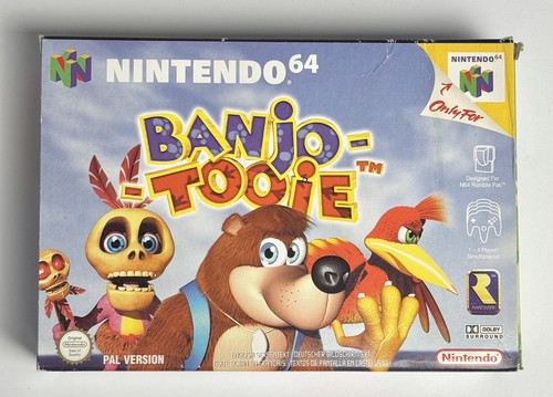 Banjo tooie boxed nintendo - banjo,