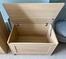 Mamas and papas nursery toy box and shelf
