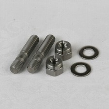 M8 Exhaust Studs & Aerotight Nuts Stainless Steel YAMAHA RD200 RD400 YZ250 XS500