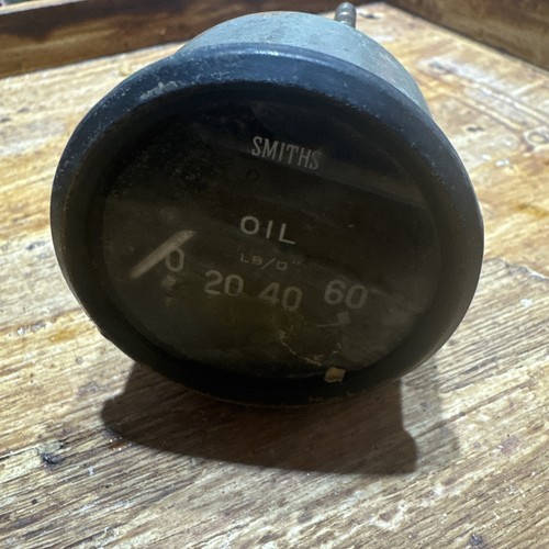 Smiths oil pressure gauge - smiths,