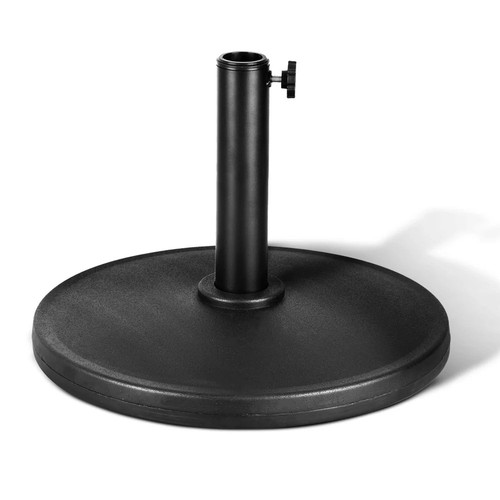 Black parasol base cast - parasol,