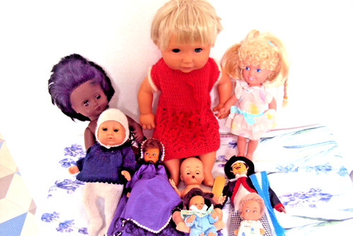 Mixed vintage doll - doll, lot