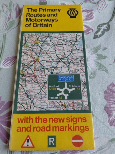 Primary routes motorways - routes, &