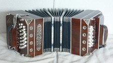 Bandonion/bandoneon, 110 tone, about 1930s, octave tuning, Rhenish location
