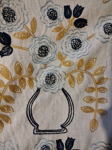 Sanderson flowerpot fabric - sanderson,