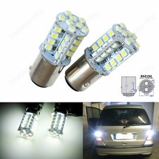 2pcs White 566 P21/4W 7225