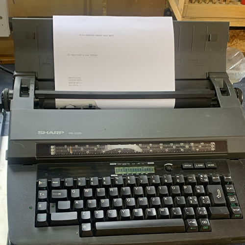 Sharp 3120 portable - pa-3120,