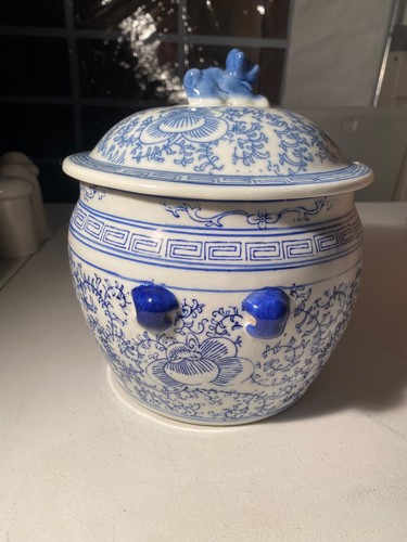 Vintage blue white porcelain - vintage,