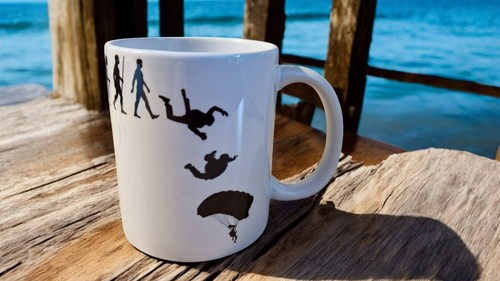 Skydiving mug skydive gifts - skydiving,