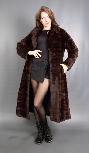 8869 gorgeous real mink coat - real,
