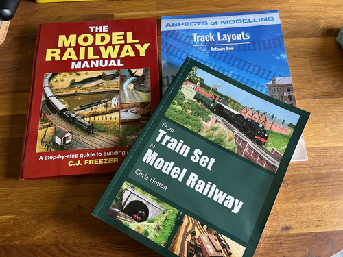 Model railway books - model, step
