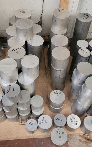 Various sizes aluminium bar - sizes,