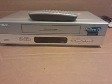 PHILIPS VT550 NICAM VCR VHS Video Cassette Recorder PLAYER REMOTE WORKING
