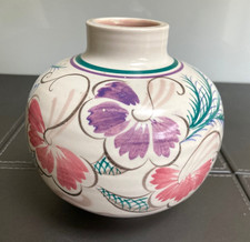 Unmarked Hand Painted Vase