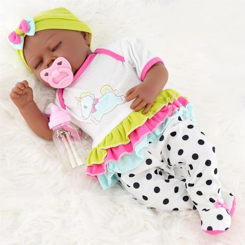 Black baby doll - 20", ethnic