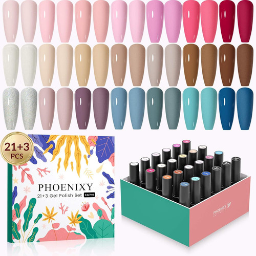 Gel nail polish 24pcs - polish,,