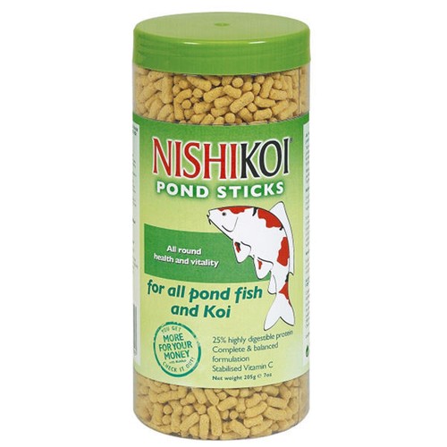 Nishikoi pond sticks 205g - nishikoi,