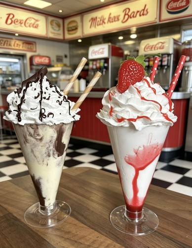 Artificial milkshakes - 2x,