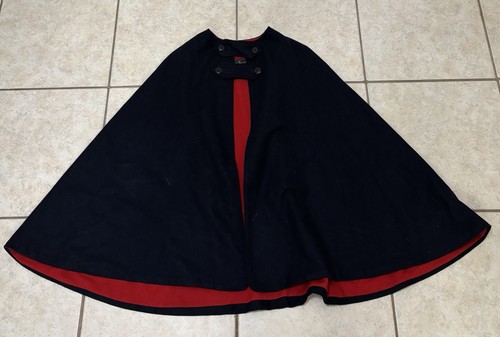 Vintage nurses wool cape - vintage,