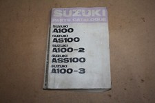 NOS 1969 SUZUKI A100 (2/3) AS100 ASS100 PARTS CATALOGUE