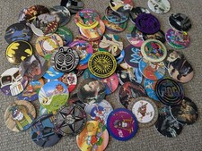 Collection of 50+ Vintage Pogs
