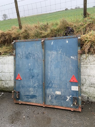Rice horse box - box, rear