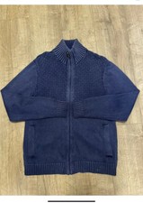Woolovers Mens Full Zip Waffle