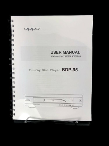 Oppo bdp blu - bdp-95, disc
