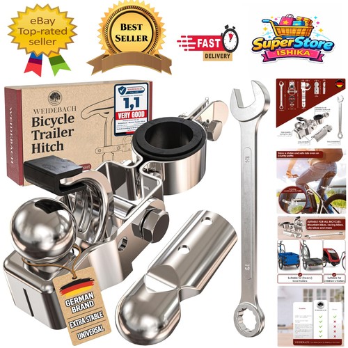 Universal bike trailer hitch - bike,
