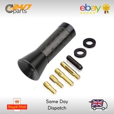 Stubby Carbon Fibre Car Aerial 3.5cm for BMW 3 Series E36 E46 M3 M Sport
