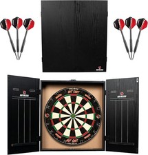 Darts Corner | Home Darts Centre Including Cabinet, Dartboard & 2 Sets Of Darts