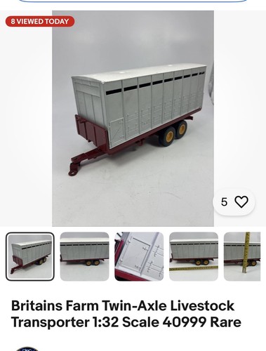 Britains farm twin axle - britains, twin-axle