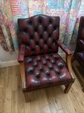 Pair of vintage chesterfield