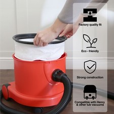 Numatic Henry Xtra HVX200A Vacuum Cleaner Hoover 12" Round Cloth Filter