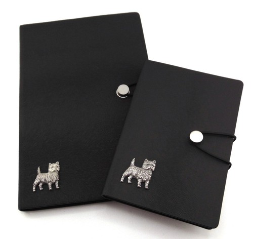 Cairn terrier notebook set - notebook,