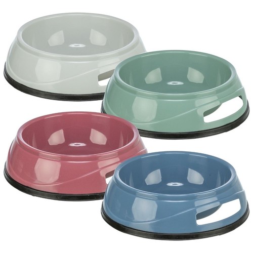 Plastic feeding bowl - plastic, trixie