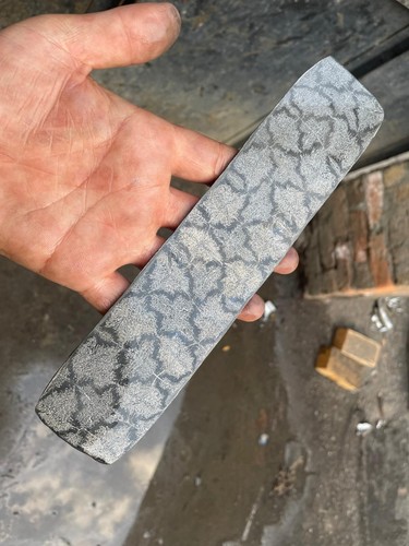 Pattern welded damascus billet - pattern,