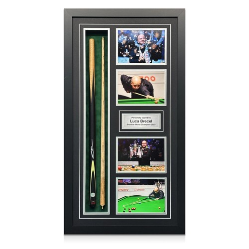 Luca brecel signed snooker - signed,