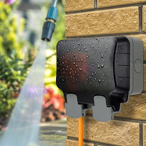 Weatherproof outdoor socket - weatherproof,