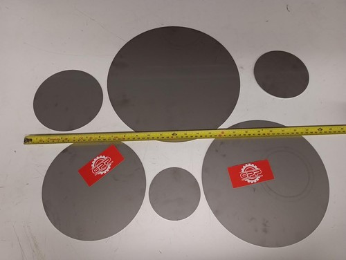 Stainless steel blank disc - blank,