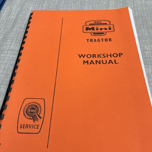 Bmc mini tractor workshop - bmc,