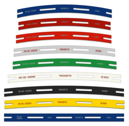 Track laying templates - track,