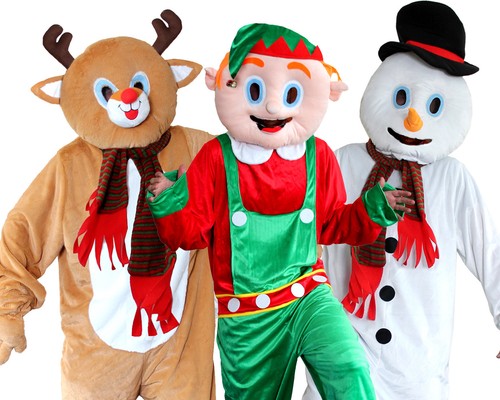 Adult christmas mascot costume - christmas,