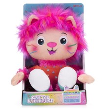 BRAND NEW POSH PAWS 10" GABBYS DOLLHOUSE 25CM MARTY THE PARTY CAT SOFT PLUSH