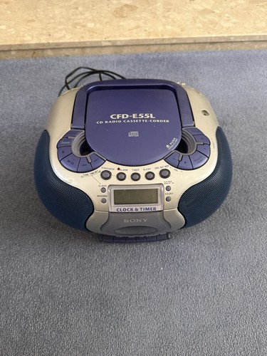Sony cfd e55l boombox radio - sony, cfd-e55l