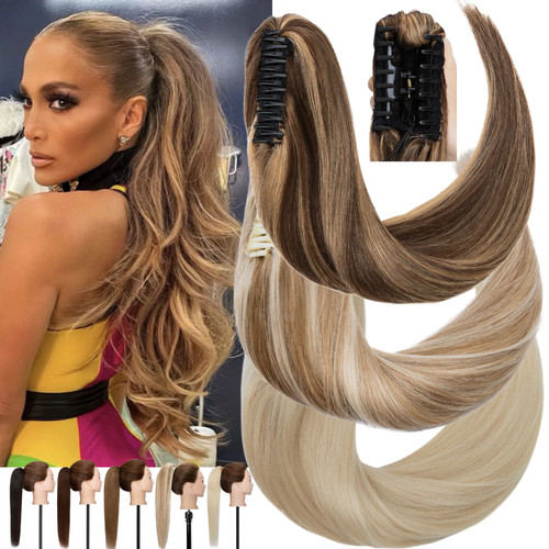 Clip claw ponytail - clip, on