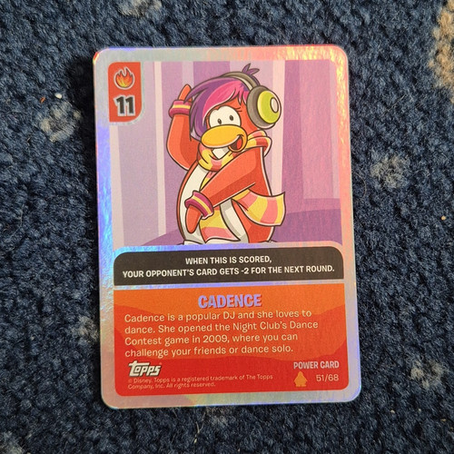 Topps disney club penguin - club,